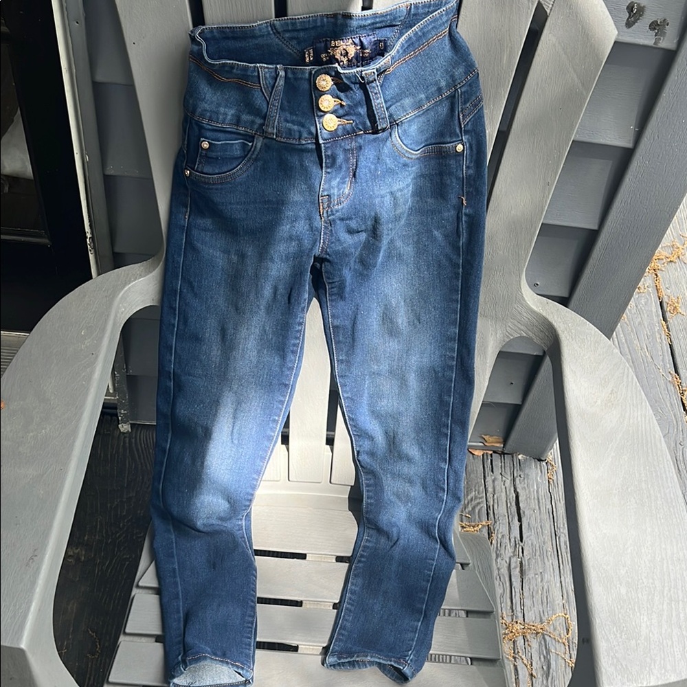 Colombian Stylish Bella original Denim Blue Women's Jeans